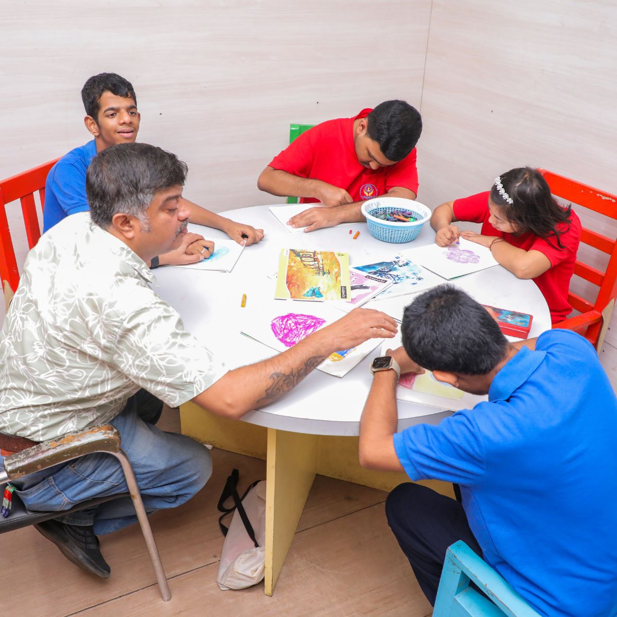 Unlocking Imagination Through Art Drawing and Creative Learning at Udayachal